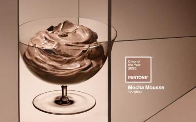 Pantone év színe 2025: Mocha Mousse nyomdai szemmel